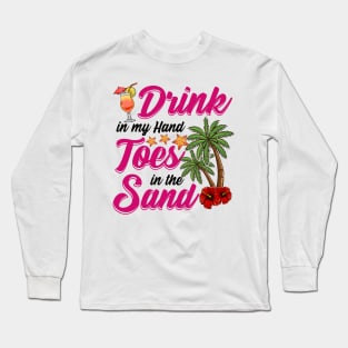 Funny Beach Long Sleeve T-Shirt